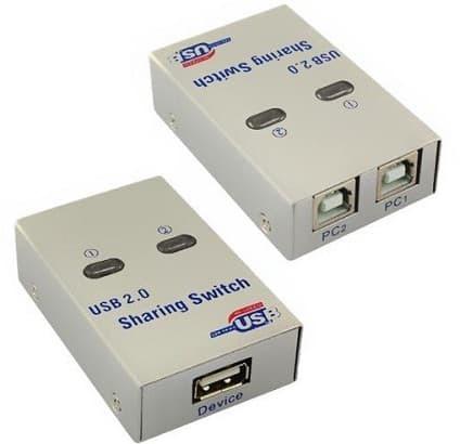 Gambar NYK AUTO SWITCH DAN KABEL PRINTER USB 2.0 NYK Panjang 1.5m, 3m, 5m,10m - AUTO SWITCH 2PO dari bella computer01 undefined Tokopedia