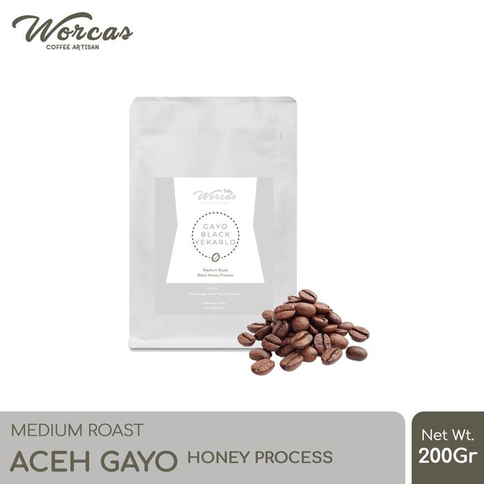Gambar Kopi Arabica Aceh Gayo "Honey" 200 Gram Medium Roast (Biji/Bubuk) - KOPI BIJI dari WORCAS COFFEE undefined 2 Tokopedia