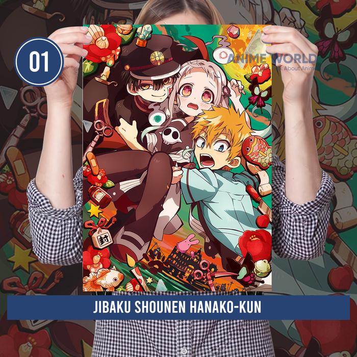 Gambar Poster Anime Jibaku Shounen Hanako-kun Lengkap Size A3 - Hanako Kun - Poster No 01 dari Anime World Indonesia undefined Tokopedia