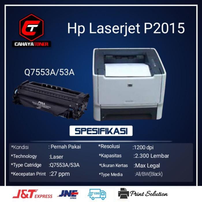 Jual Printer Hp Laserjet P2015D murah - Jakarta Pusat - ALTER SOLUTION |  Tokopedia