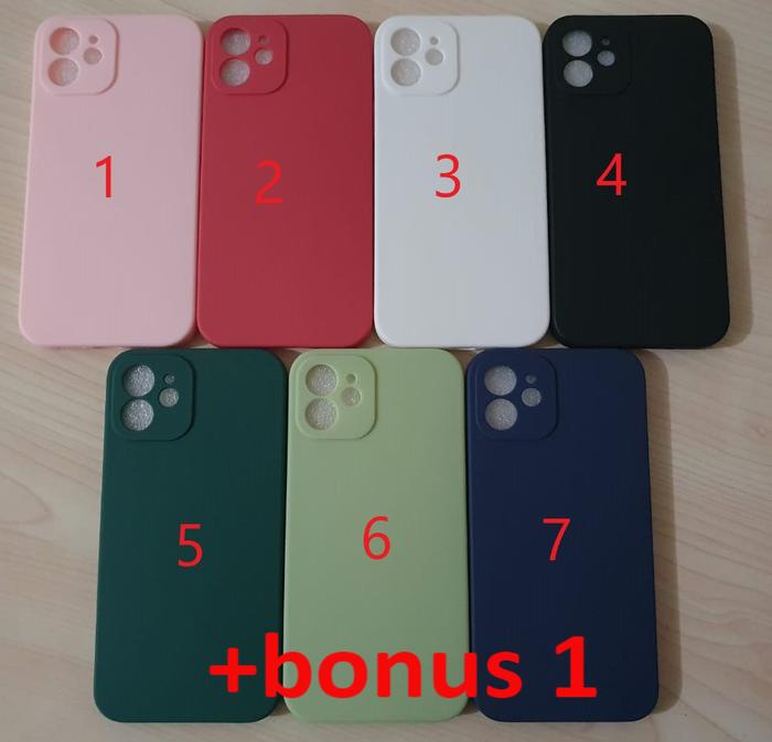 Liquid Silicone Iphone 12 Sx Original Square Liquid Silicone Phone