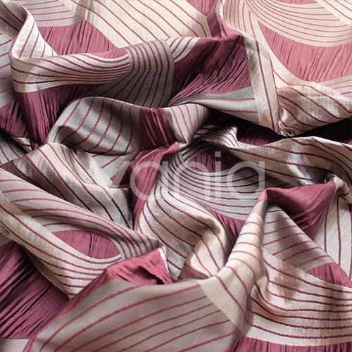 Gambar KAIN BAHAN GORDEN CURTAIN BALOCHI CHAIN FABRIC VANIA - BURGUNDY dari Vania Jakarta undefined Tokopedia