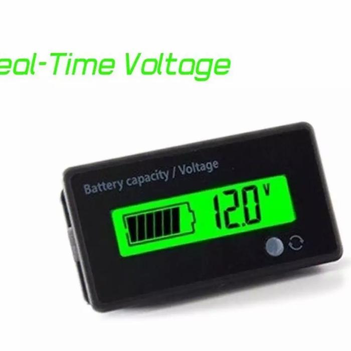 Realtime Battery Capacity Voltage DC 12-48V