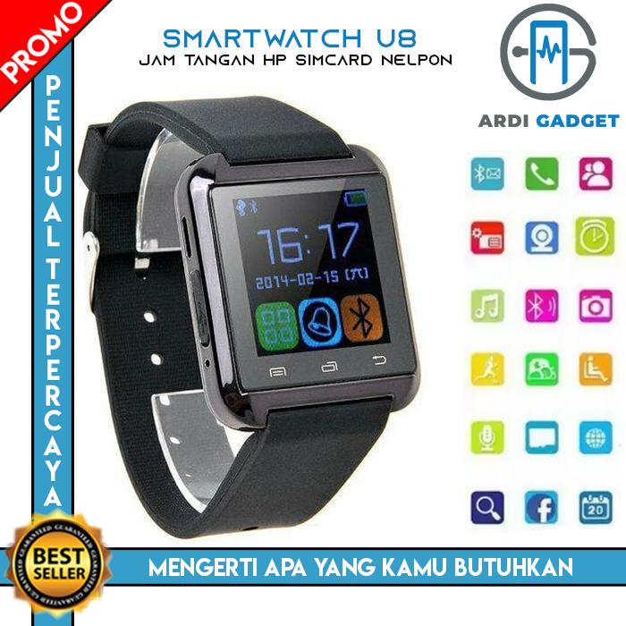 Jual SMARTWATCH U9 DZ09 JAM TANGAN HP SIMCARD MEMORI ANDROID SILVER NELPON  - Jakarta Pusat - ardi gadget | Tokopedia