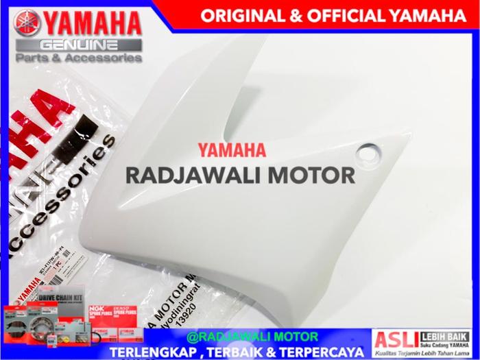 Gambar SCOOP AIR / SAYAP DEPAN VIXION KIRI ASLI YAMAHA - Putih dari Radjawali Motor undefined Tokopedia