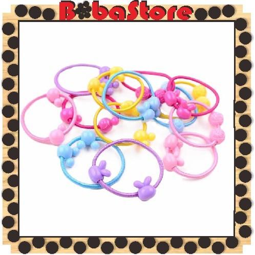 Gambar Bobastore - R201 IKAT RAMBUT ANAK 50PCS PER PACK KUNCIR RAMBUT - Ikat (50PCS) dari Bobastore undefined Tokopedia