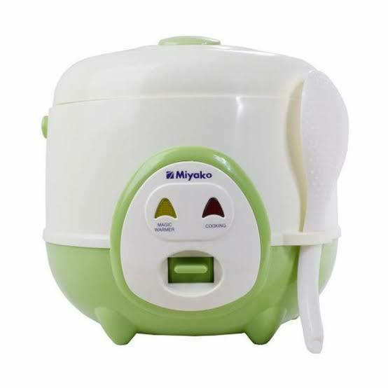 Gambar MAGIC COM MINI MIYAKO 0.6 LITER UNTUK 1-3 ORANG MCM 606A - Hijau dari Manto Elektronik undefined Tokopedia
