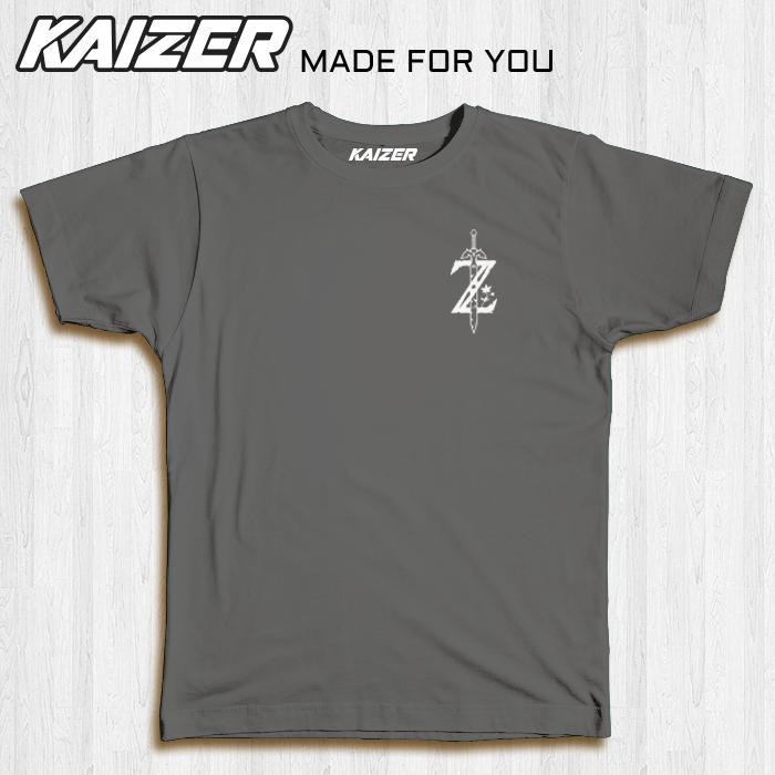 Gambar KAIZER RH-1363 Kaos Zelda Sword - Game - Abu-abu, L dari UniTee Official undefined Tokopedia