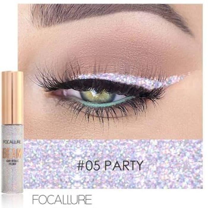 Gambar READY STOCK Focallure 4 Colors Beam Heavy Glitter Eyeliner FA46 FA 46 - Amethys dari Superfactori undefined 3 Tokopedia
