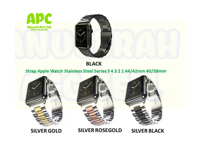 Jual Strap Apple Watch Stainless Steel iWatch 44/42mm 40