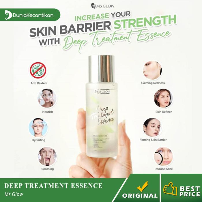 Jual Ms Glow Deep Treatment Essence Esens Serum Dte Msglow Duniakecantikan Tokopedia