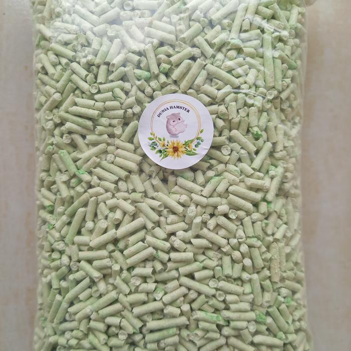 Gambar ALAS KANDANG HAMSTER-Clumpet hamster-Clumpet bedding,alas kandang - Greentea dari DuniaHamster undefined Tokopedia