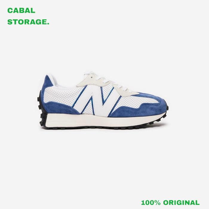 new balance 327 white pale blue