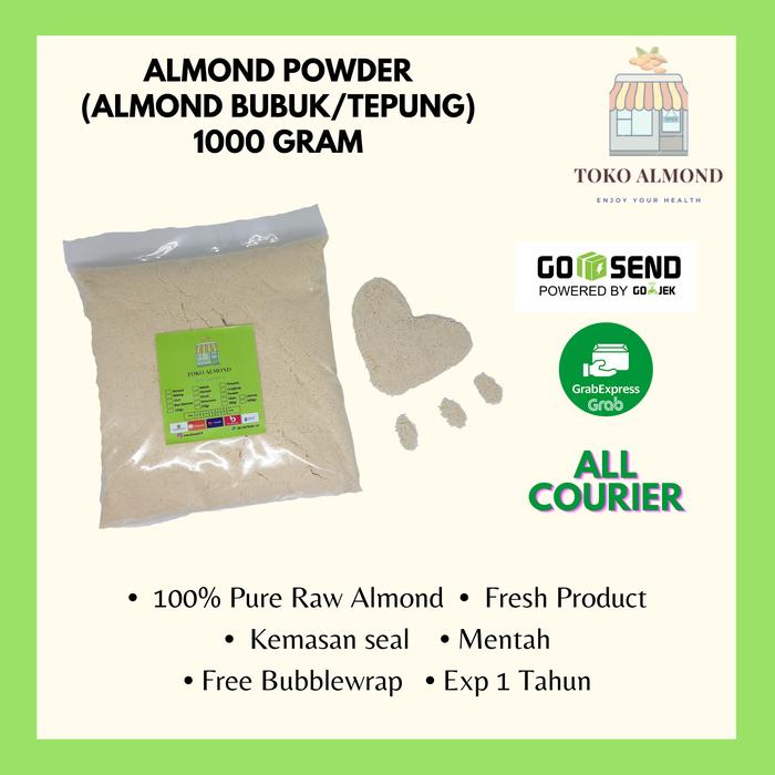 Gambar Almond powder Tepung almond 1kg dari Toko Almonds18 undefined Tokopedia