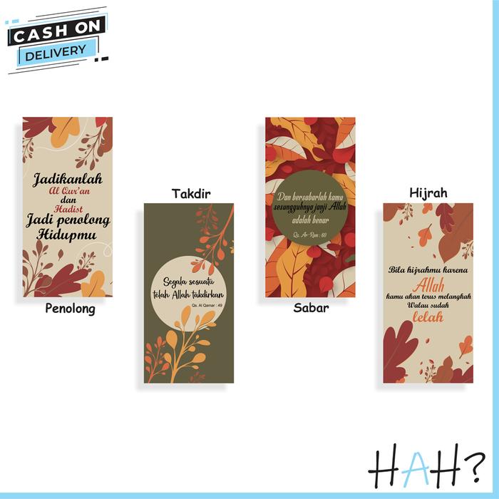 Gambar Happy Art Home Hiasan Dinding Natural Plants Home Decor Quote Islamic - PD Q.ISLAM 4 dari HappyArtHome undefined Tokopedia