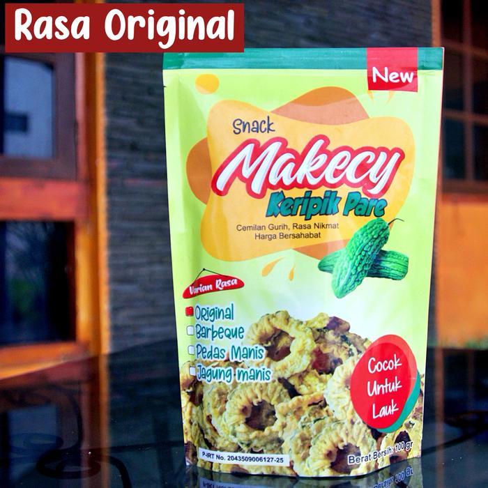 Gambar Keripik Pare Makecy rasa Original Kriuk Renyah Ga Pahit Tanpa Pengawet dari keripik_makecy undefined Tokopedia