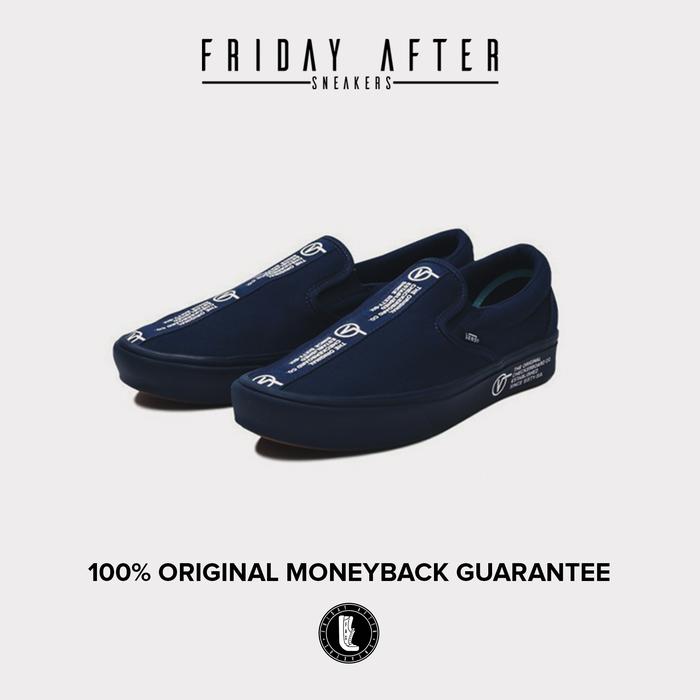 vans slip on distort