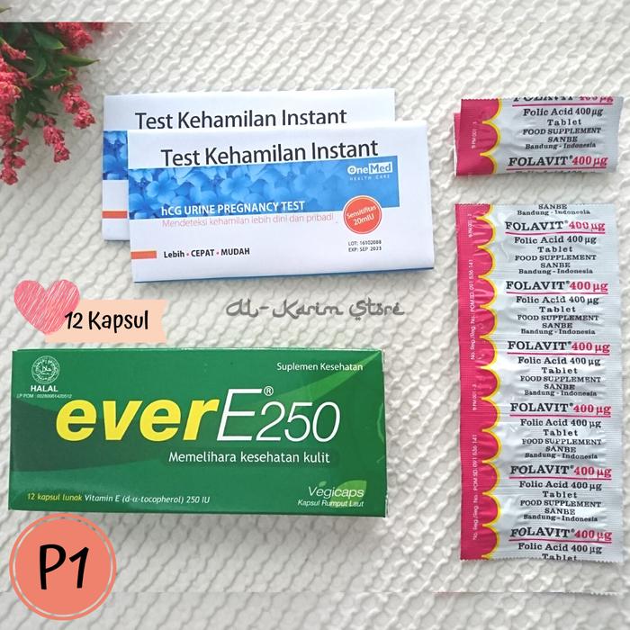 Gambar PROMIL LENGKAP PRENAGEN ESENSIS EVER E FOLAVIT-GRATIS TESTPACK 2 Pcs - P1 (12Hari) dari Al-Karim Mart undefined Tokopedia
