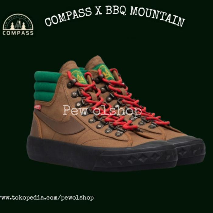 Gambar [OPEN PO] Compass x BBQ mountain boys BMB - Hi, 38 dari Sepatu compass djakarta undefined Tokopedia