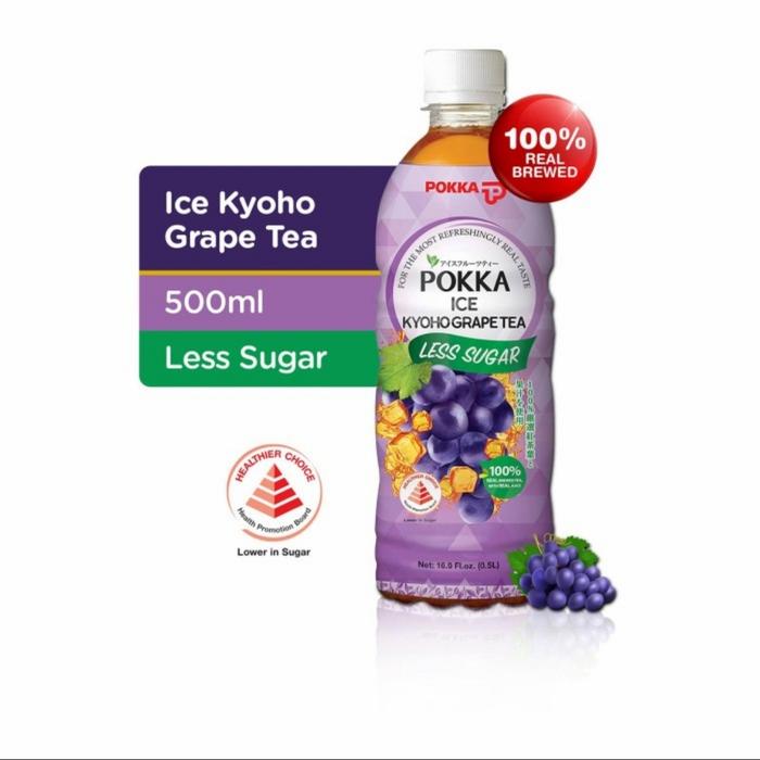 Gambar Pokka Ice Kyoho Grape Tea Less Sugar (Ready Stock) dari Babakiwi Shop undefined Tokopedia