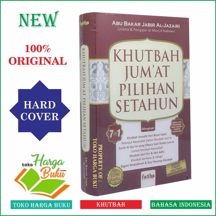 Gambar Khutbah Jumat Pilihan Setahun - Ringkas Padat Mencerahkan FATIHA dari THB - Toko Buku Terlengkap undefined Tokopedia