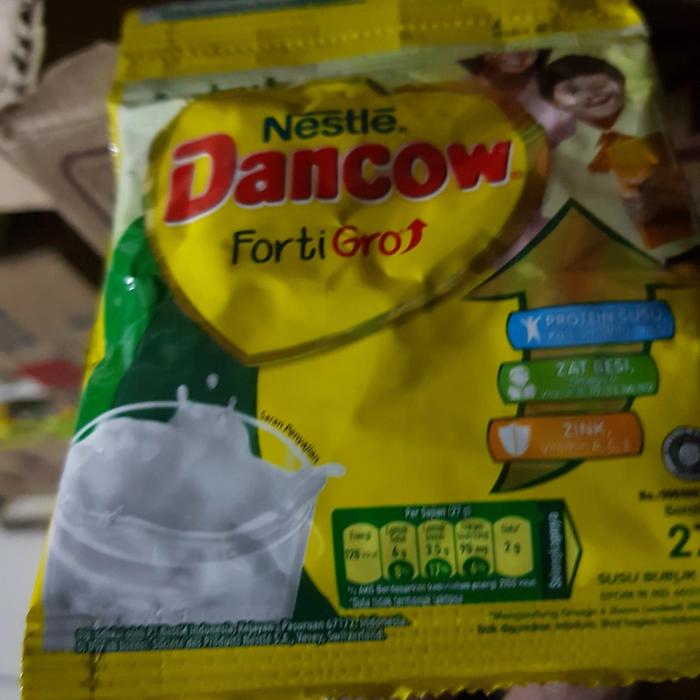 Gambar dancow fortigro sachet - Putih dari gunung selatan_NEW undefined Tokopedia
