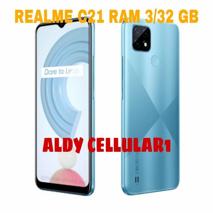 Gambar HP REALME C21 RAM 3 GB INTERNAL 32 GB GARANSI RESMI - Biru dari Aldy Cellular1 undefined Tokopedia
