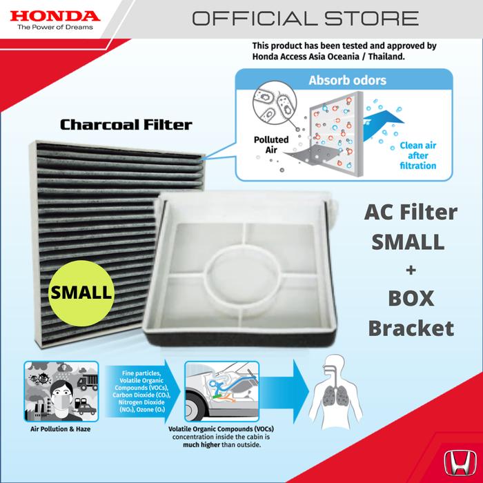 Gambar Charcoal Filter Saringan AC Kabin Mobil Honda Original Asli Murah dari Honda Jabodetabek undefined 5 Tokopedia