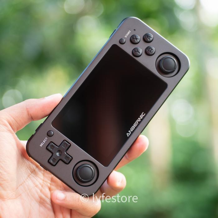 Gambar Anbernic RG351M Metal Retro Game Boy Handheld Console - Hitam dari Lyfe Store undefined Tokopedia