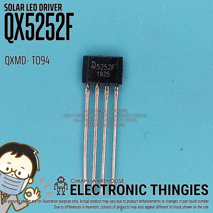Gambar QX5252F TO94 QXMD SOLAR LED CHARGE / DRIVER QX5252 dari Electronic Thingies undefined Tokopedia