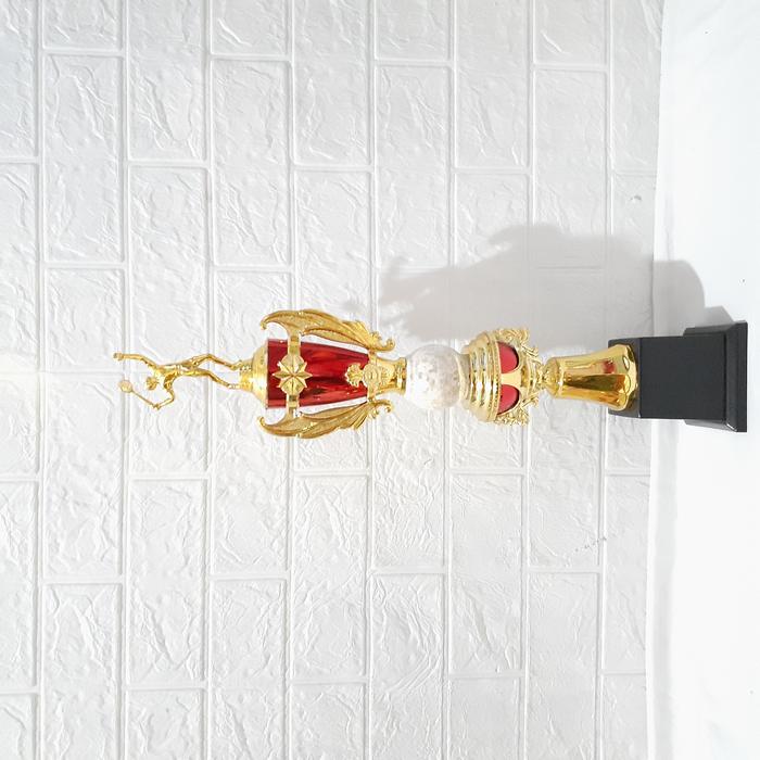 Gambar Piala trophy JS-55 marmer bulat mangkuk - model C, biru dari JAYA STORE TROPHY undefined 4 Tokopedia