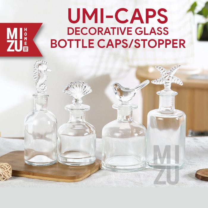 Gambar MIZU UMI-Caps OCEAN Decorative Bottle Stopper Caps TUTUP Botol Cantik - CORK S dari MIZU.HOME undefined Tokopedia