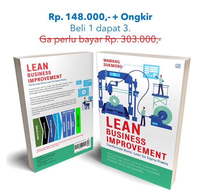 Gambar LEAN Business Improvement, Terbitan GRAMEDIA April 2021 dari MitraTuLIP undefined Tokopedia