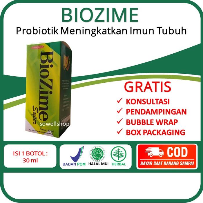 Jual BioSYAFA Probiotik BioZime Super Siklus PROsiklus anti tumor ...