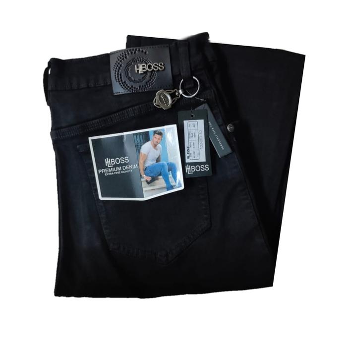Gambar celana jeans pria /BOSS ORIGINAL - 35, Hitam dari RAGAMALIK undefined Tokopedia