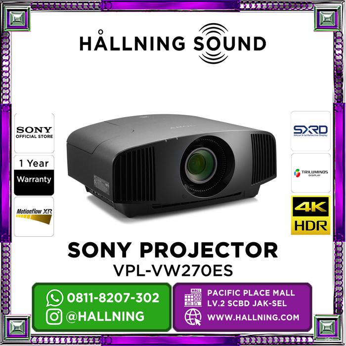 Jual Projector Sony VPL VW270ES 4K SXRD 