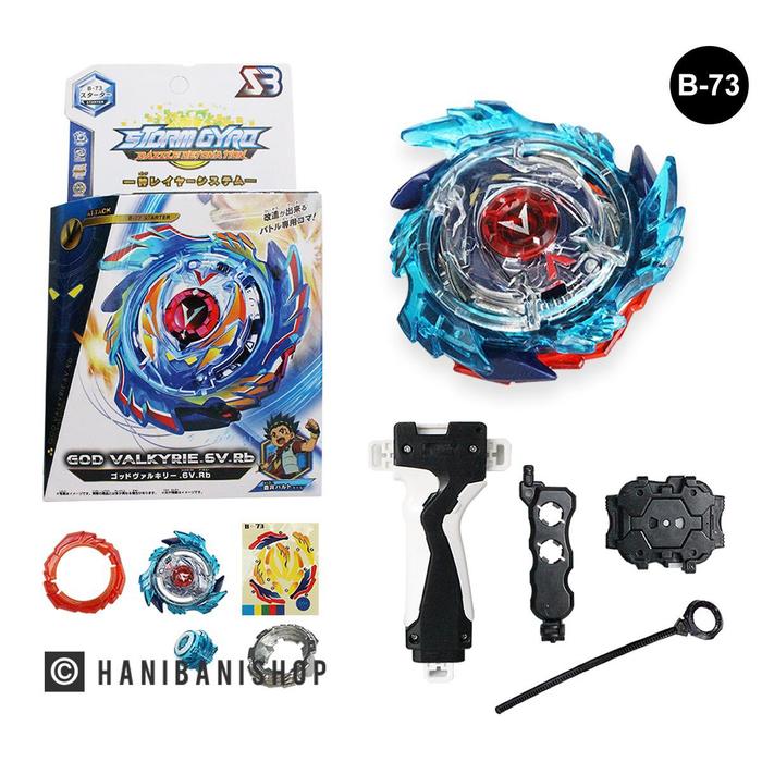 Gambar Mainan Gasing StormGyro Versi 2019 - Mirip Beyblade (kode 821) - B73 Biru dari HaniBaniShop undefined Tokopedia