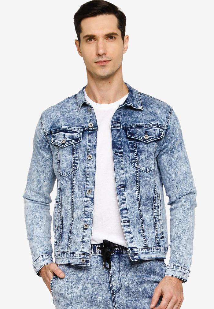 Jual Acid Wash Denim Jacket - Jakarta 