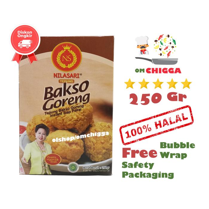 Jual Nilasari Bakso Goreng 250 Gr Tepung Bumbu Instan Jakarta Utara Toko Om Chigga Tokopedia Jual Nilasari Bakso Goreng 250 Gr Tepung Bumbu Instan Jakarta Utara Toko Om Chigga Tokopedia