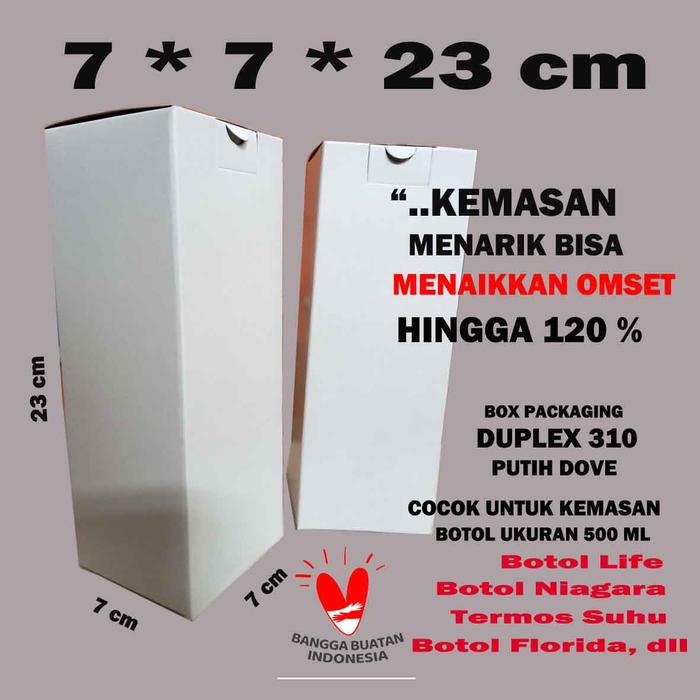 Jual Box / dus putih dalaman utk Tumbler/ botol - Jakarta Barat ...