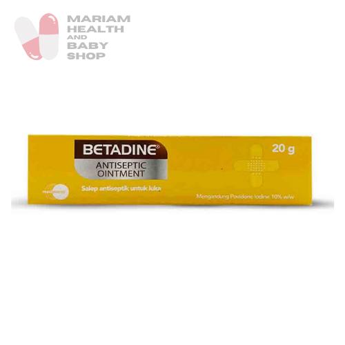 Gambar Betadine Salep 20 gram, 10 gram dan 5 gram - 20 gram dari MARIAM HEALTH undefined Tokopedia