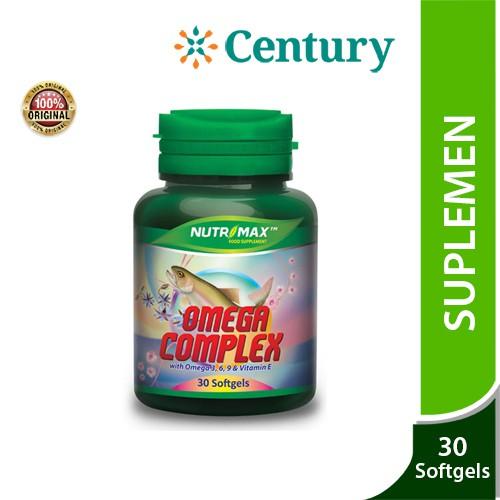 Gambar NUTRIMAX OMEGA COMPLEX 8IN1 30`S / Omega 3 / Suplemen Jantung dari Apotik Century undefined Tokopedia