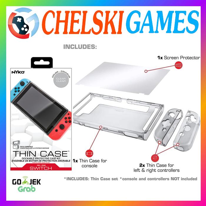 Gambar Nintendo Switch Nyko Thin Case - Clear dari CHELSKI GAMES undefined Tokopedia