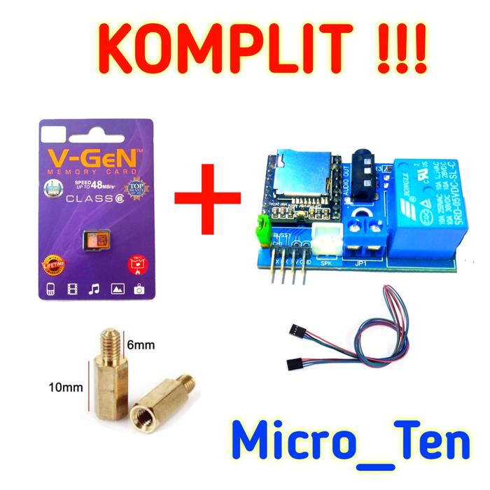 Gambar MODUL MP3 JWS AUTO TARTIL - KOMPLIT dari MicroTen undefined Tokopedia