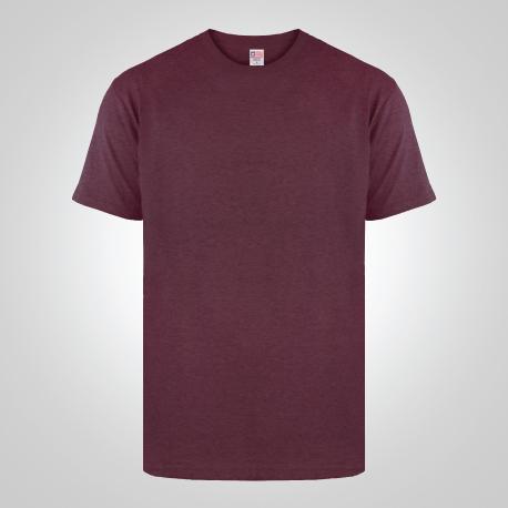 Gambar Kaos Polos New States Apparel Premium Cotton T-shirt 7200 24s Built Up - Burguny Heather, S dari CYBERCHARS STORE undefined Tokopedia