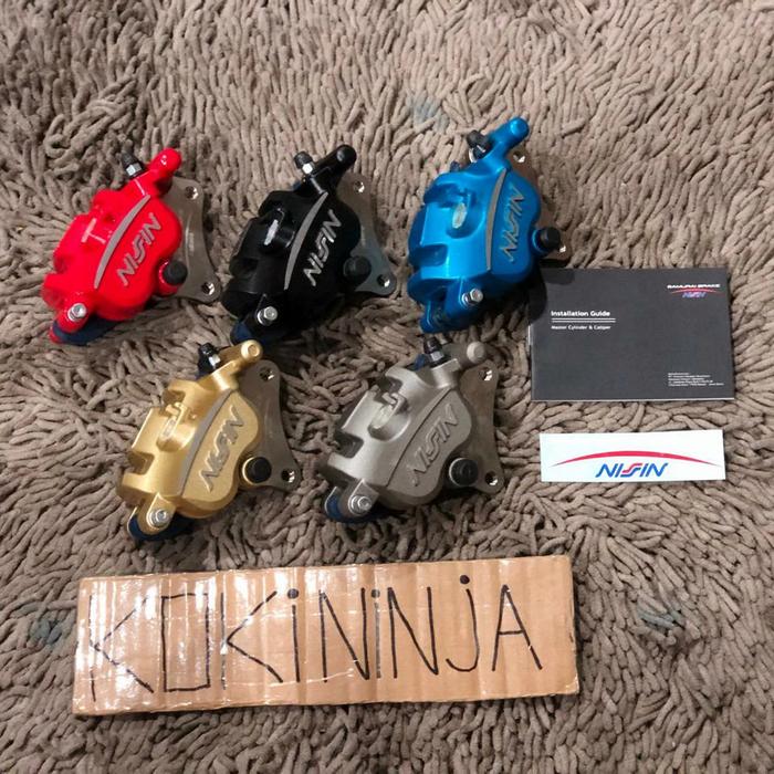 Gambar kaliper nissin samurai brake 2p satria fu ninja r rr depan belakang dari kokininja undefined Tokopedia