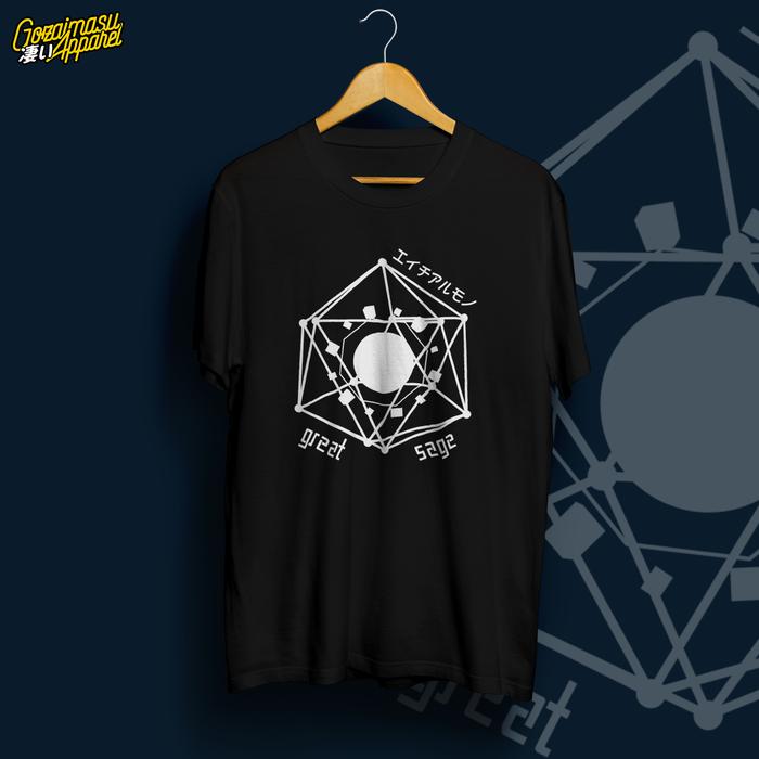 Gambar Tensei shitara Slime Datta Ken - Great Sage Rimuru Tempest| Kaos Anime - Hitam, XXXL dari Gozaimasu Apparel undefined Tokopedia