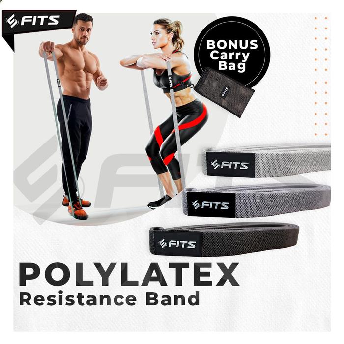 Gambar SFIDN FITS PolyLatex Resistance Band Premium | Resistance Tube - Satuan Hitam dari SFIDN FITS Shop undefined Tokopedia