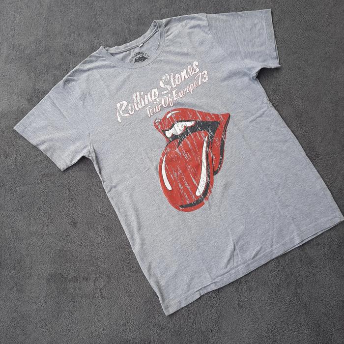 Jual t shirt rolling stones original 