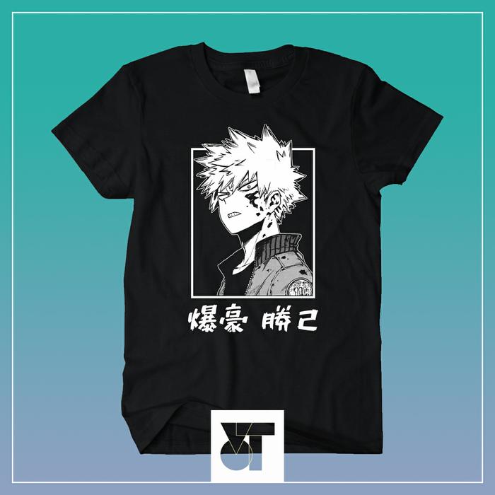 Gambar Kaos Anime Baju Manga Unisex XXL My Hero Academia Bakugo Cool - Biru, S dari Beresberesin undefined Tokopedia